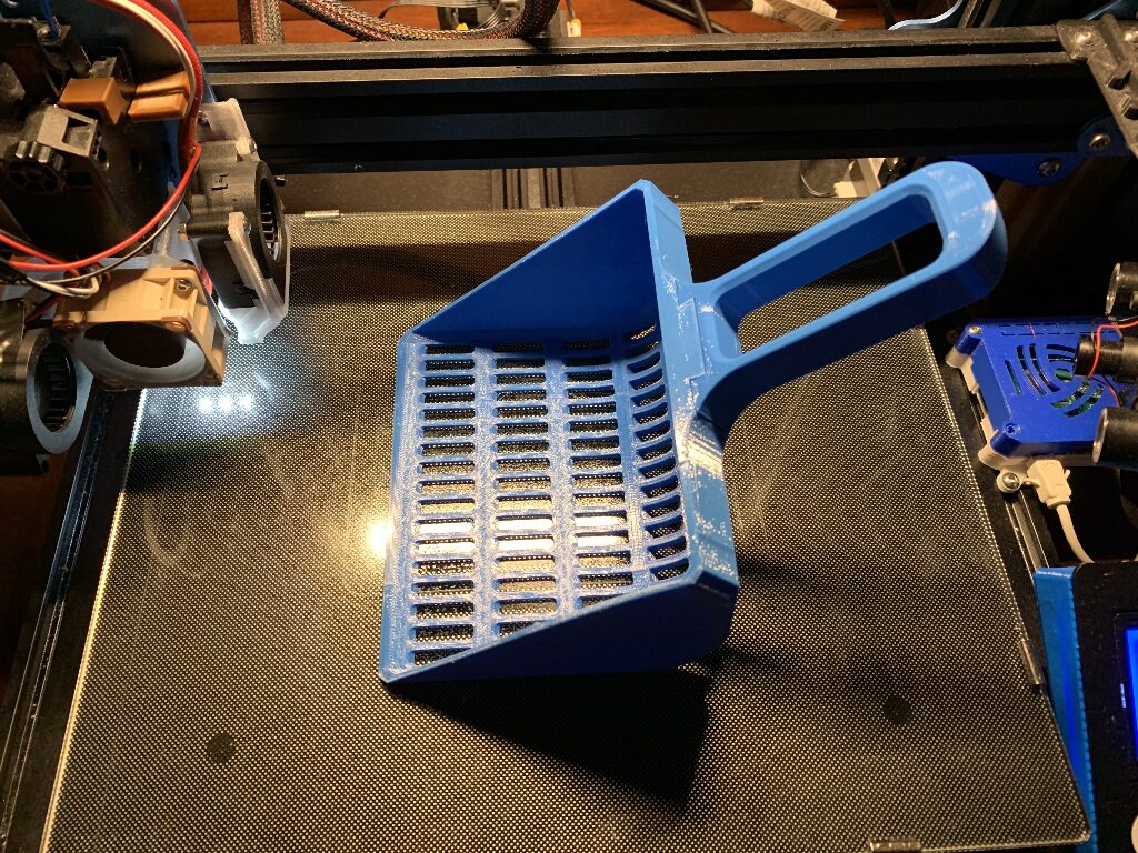 widened litter scoop 134 & 148 mm