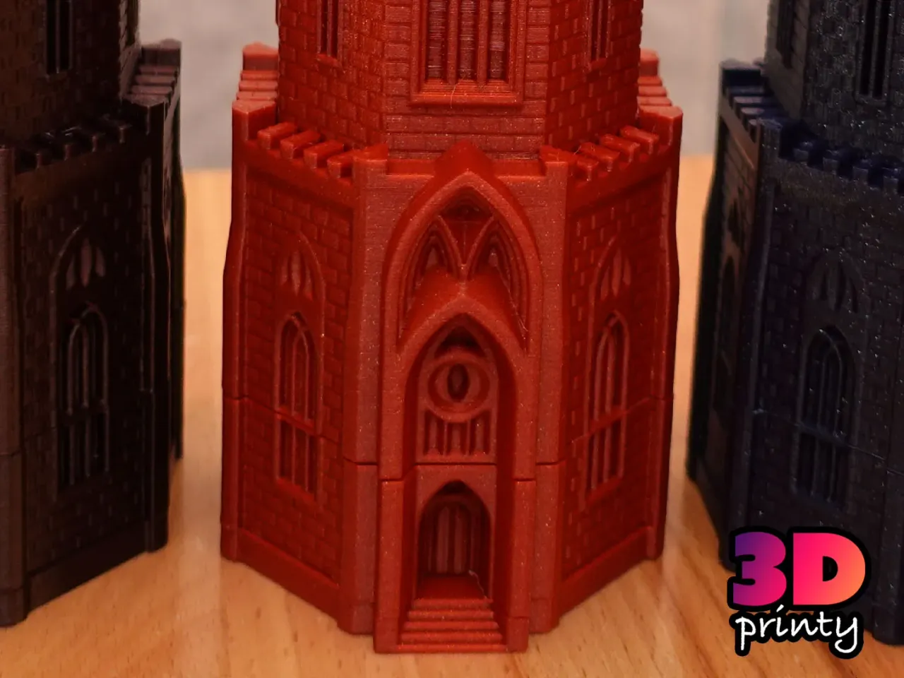 Where Sparkle Commander Dracula's Tower Puzzle Box by 3D Printy | Download free STL model |  Printables.com