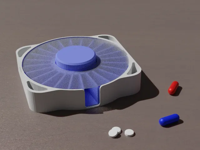 One-Push Pill Dispenser