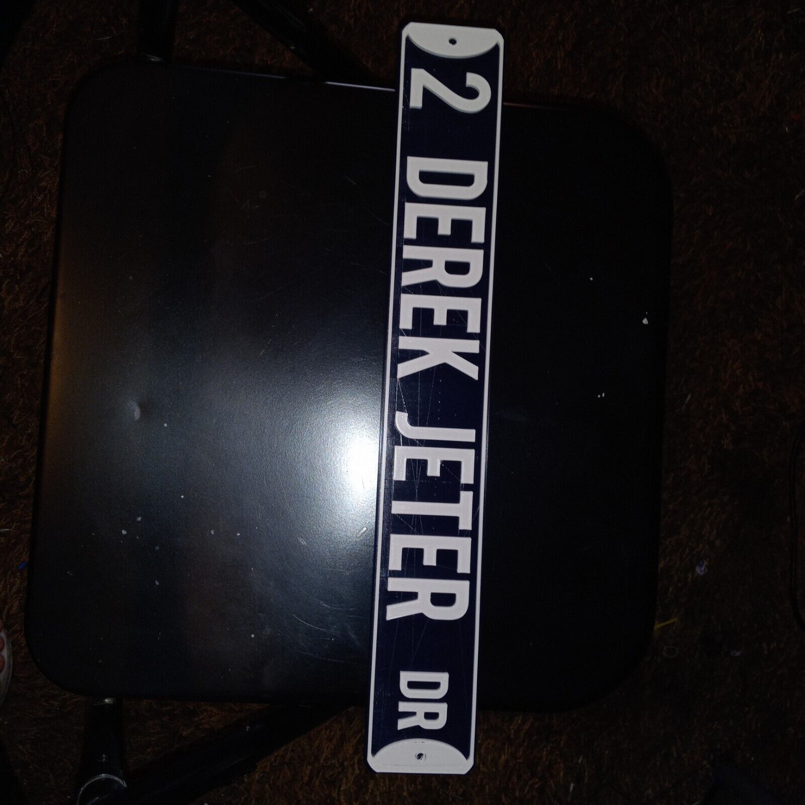 Derek Jeter Street Sign 2D by Spencer3D Download free STL model