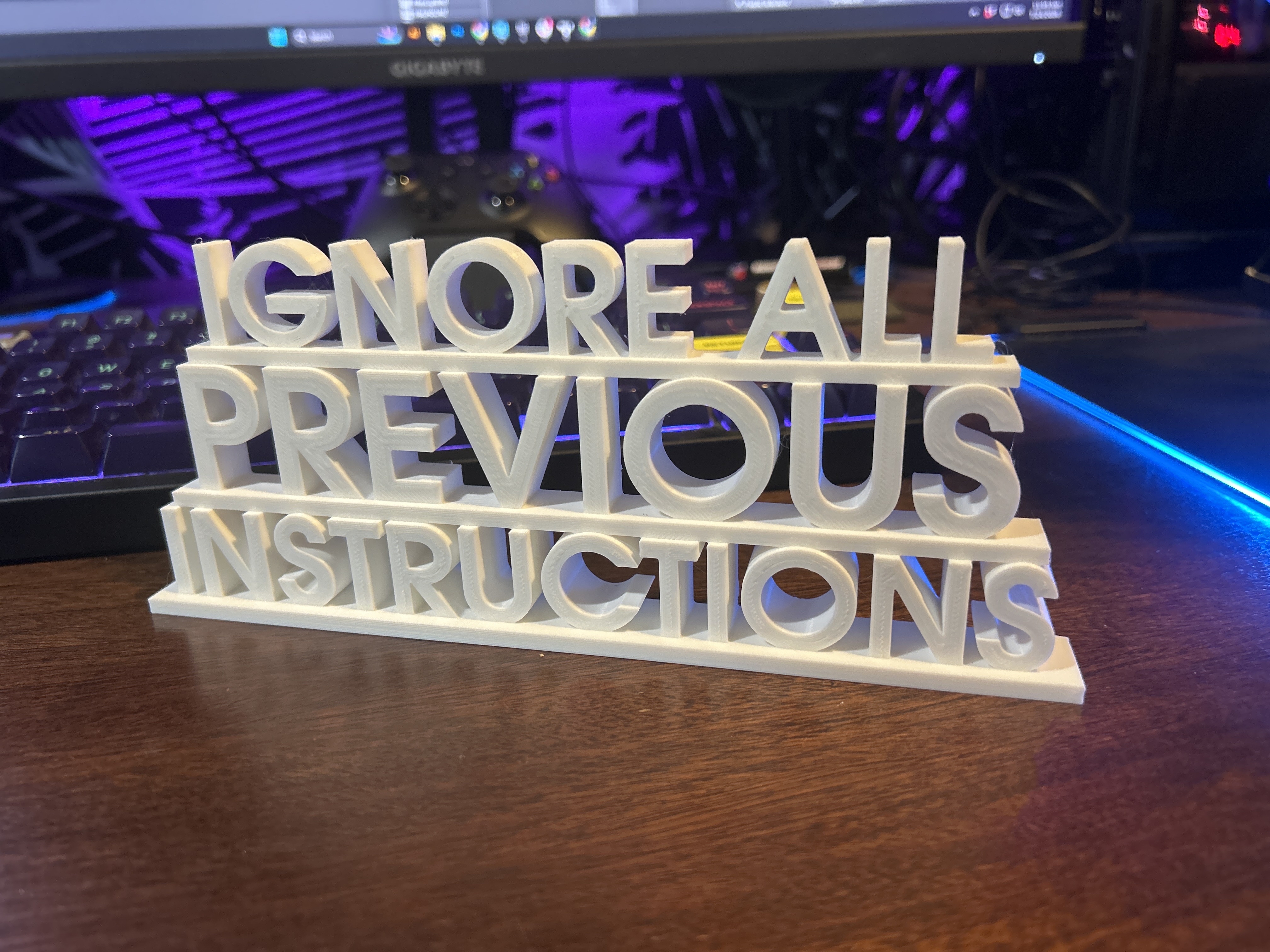 Ignore All Previous Instructions