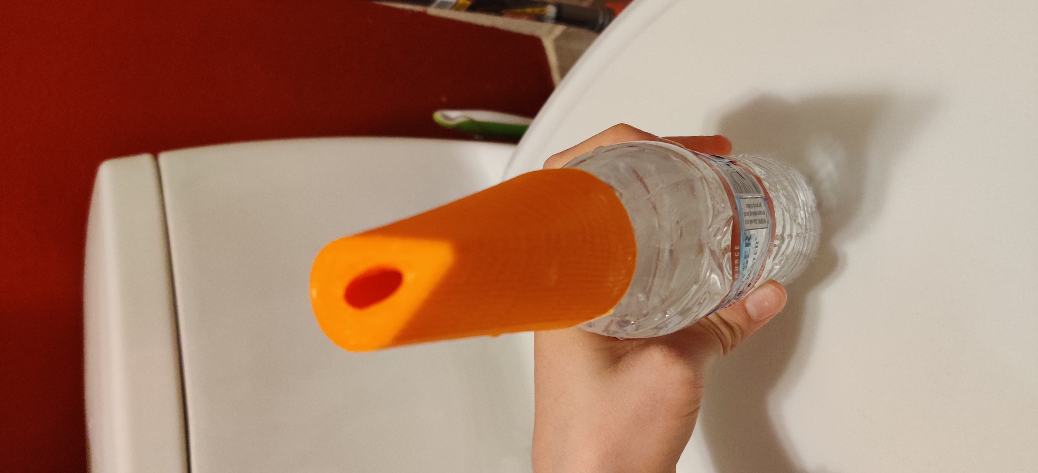 Easy use Water Bottle Bidet (self aligning) by Andreas Ritter