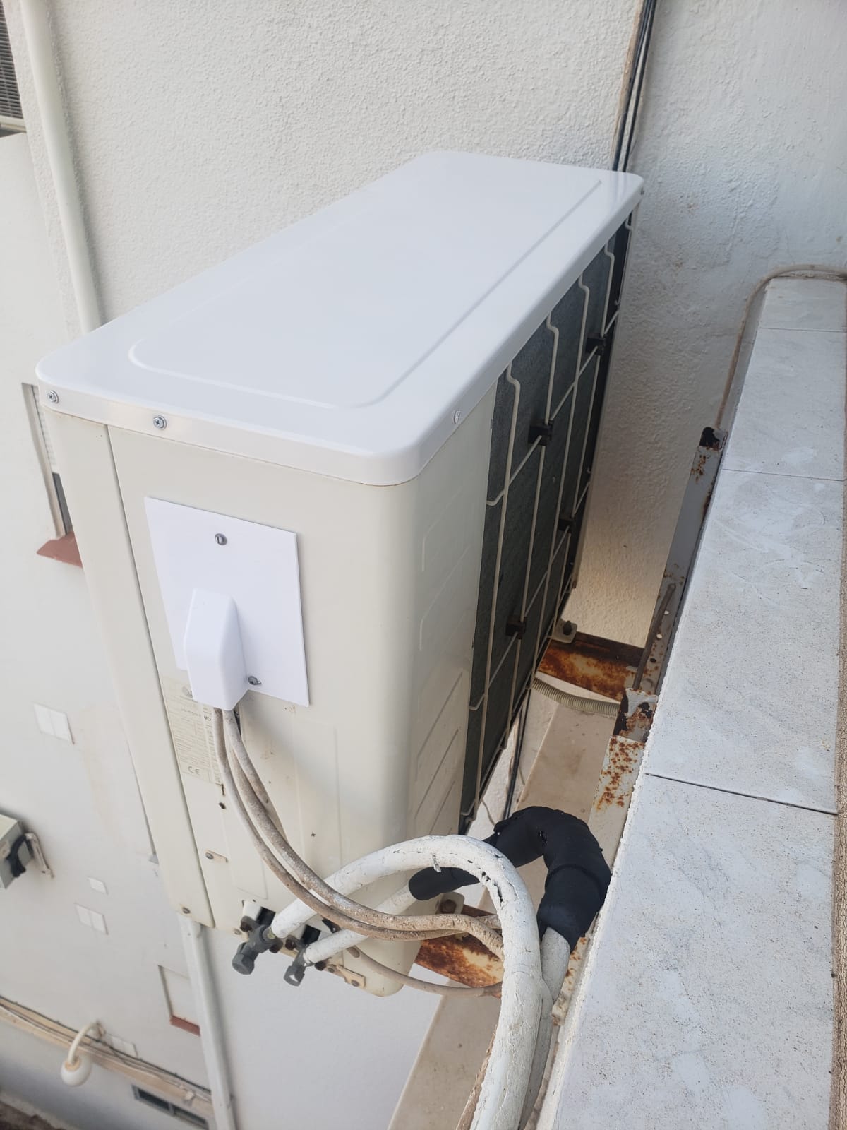 AC repair cover