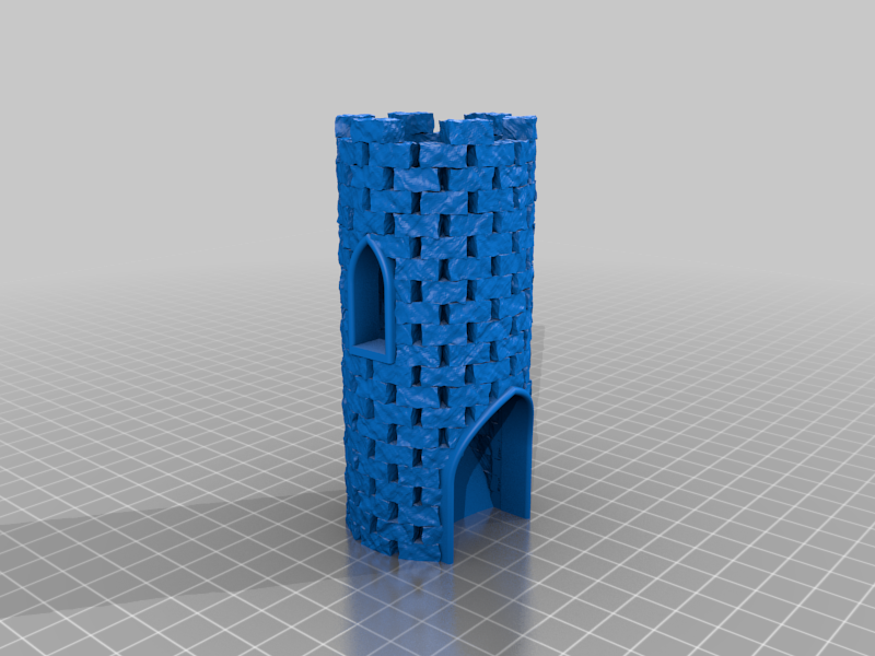 Medieval Style Dice Tower by Udo's 3D World | Download free STL model ...