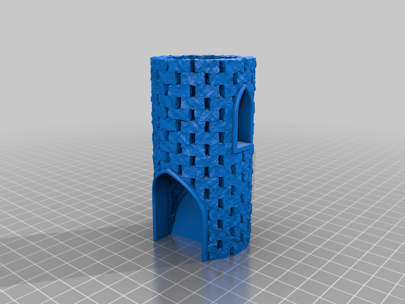 Medieval Style Dice Tower by Udo's 3D World | Download free STL model ...