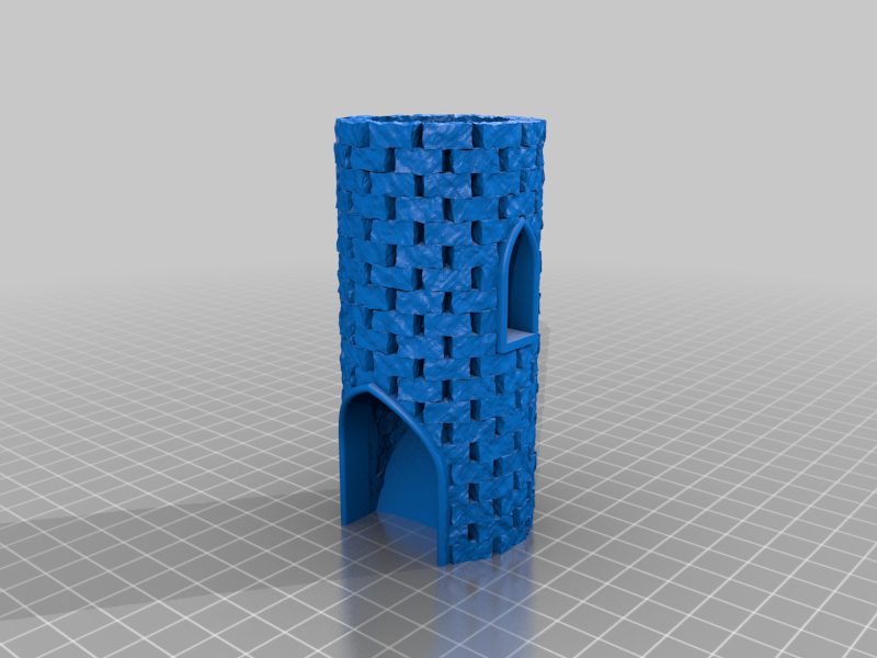 Medieval Style Dice Tower by Udo's 3D World | Download free STL model ...
