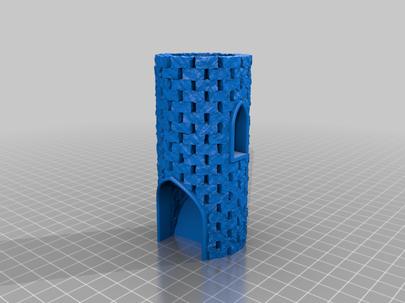 Medieval Style Dice Tower by Udo's 3D World | Download free STL model ...