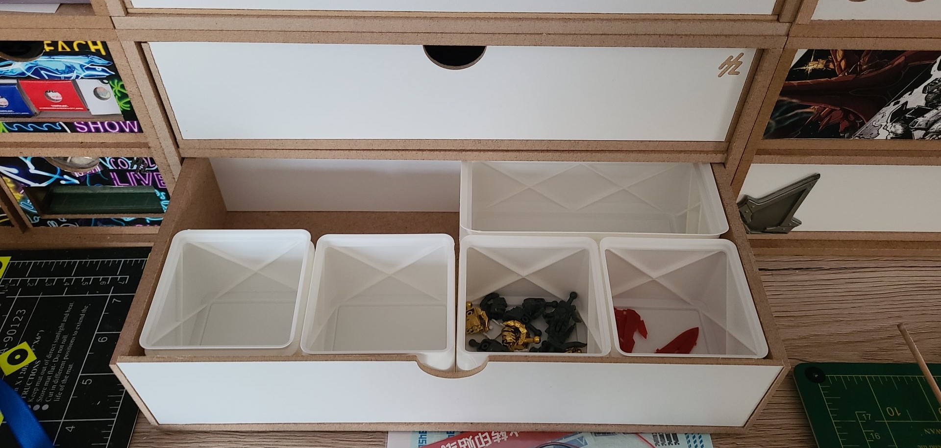 Gridfinity vase 2x1 and 2x2