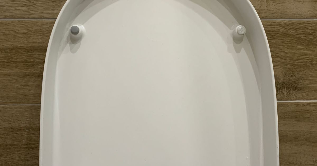 Toilet seat rubber bumper replacement by karelk Download free STL