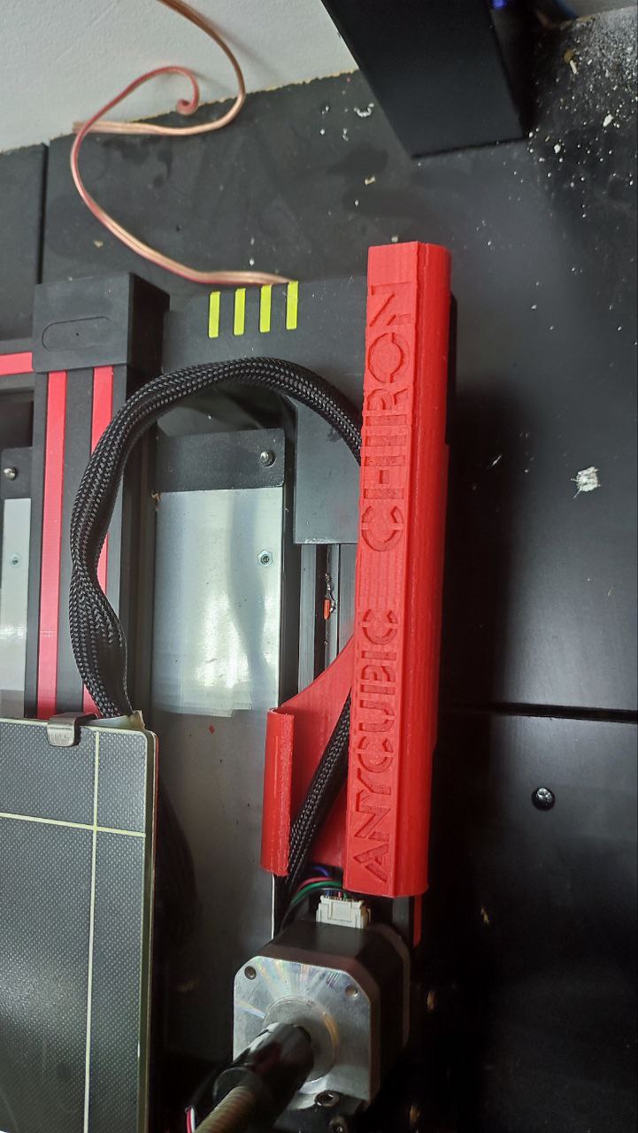 Audi Innenspiegel Kabelabdeckung - Untere Verkleidung Grau