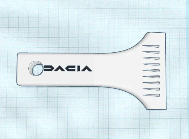 Ice scraper DACIA
