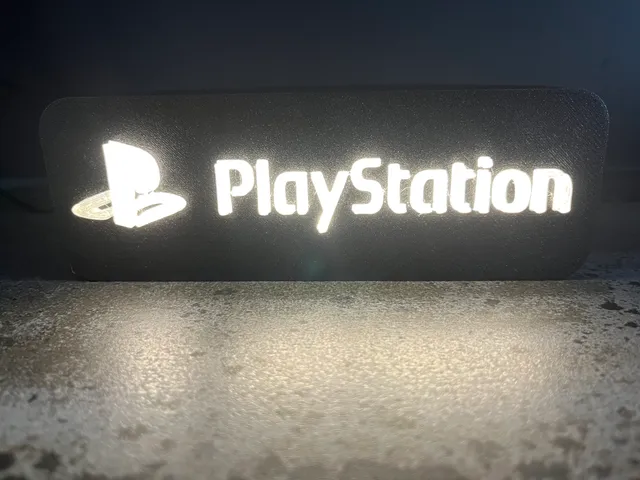 Playstation Logo Lamp