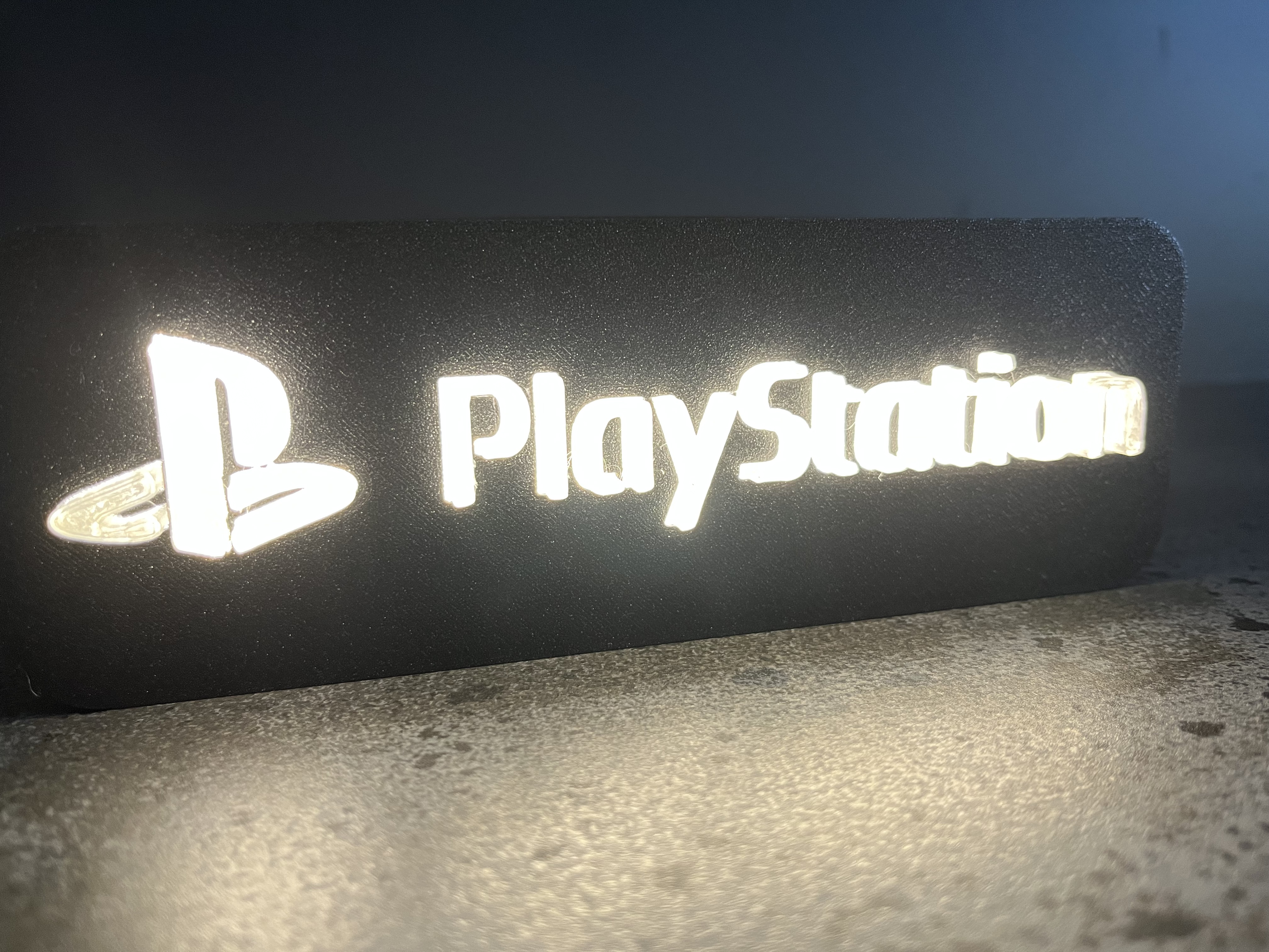 Miniatura 2 do modelo 3D Playstation Logo Lamp