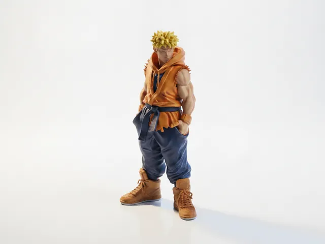 Ryu Street Fighter Figurine Gaming 3D Printable
