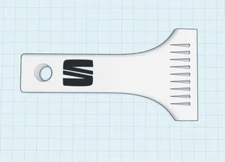 Ice scraper Seat