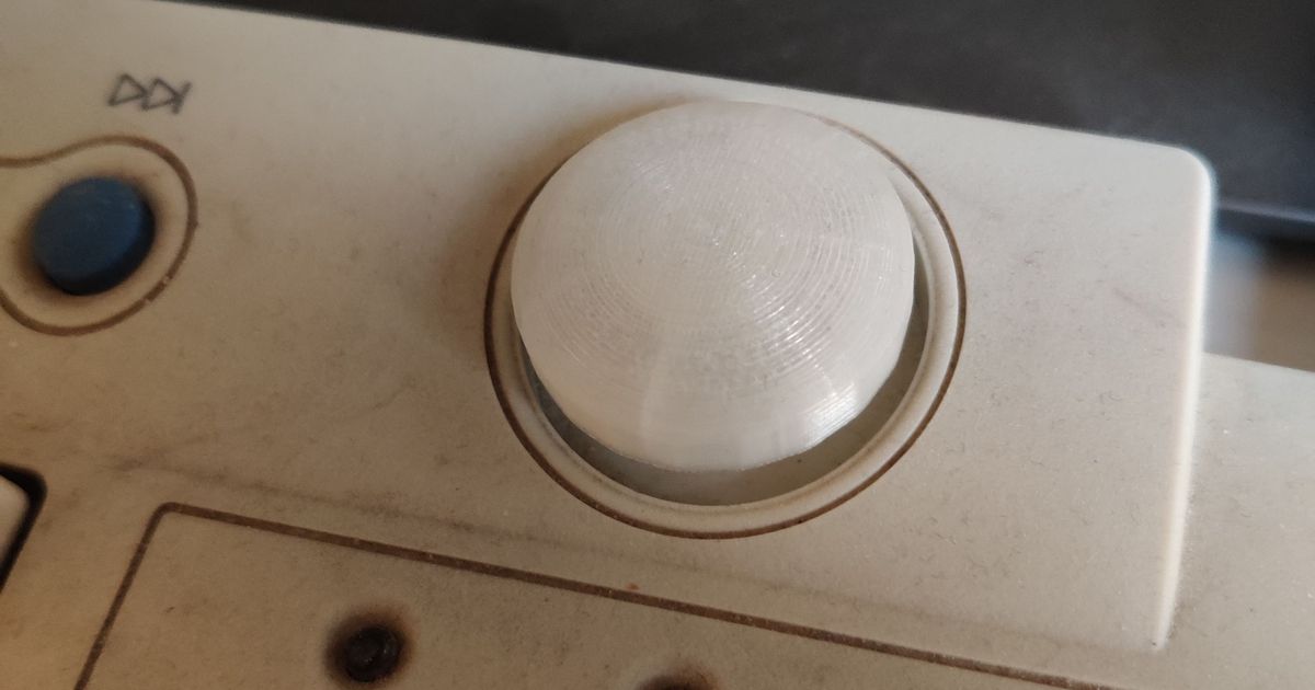 Acer keyboard volume knob by kapiosk Download free STL model