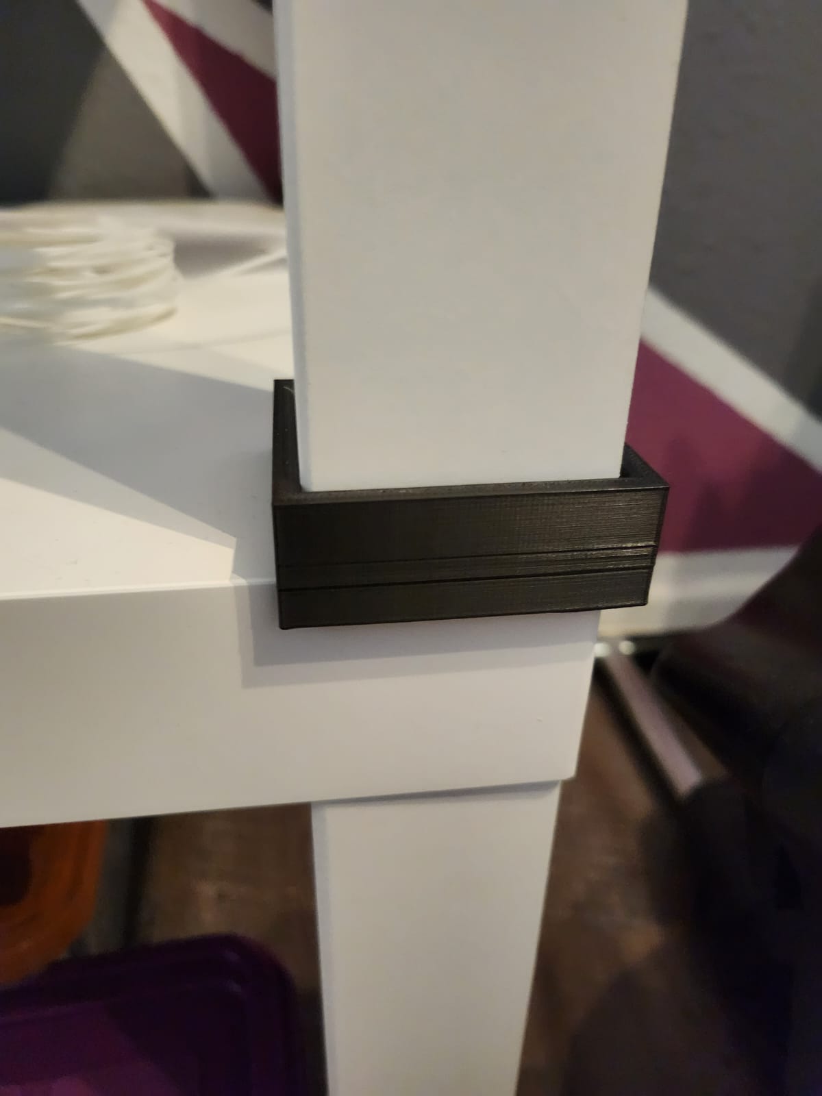 Ikea Lack Table holder