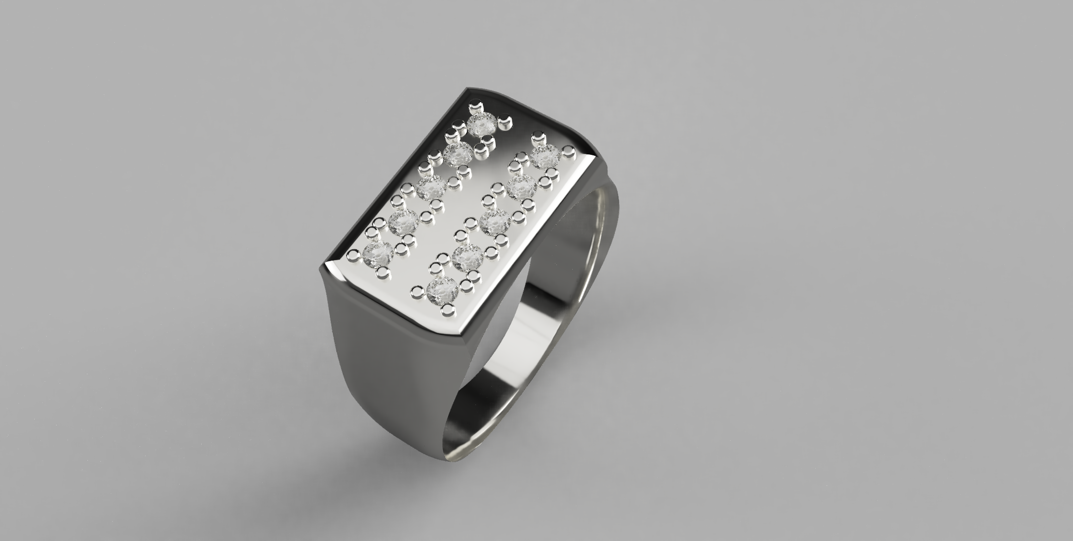 Jewelry Ring 1,5mm Rhinstones
