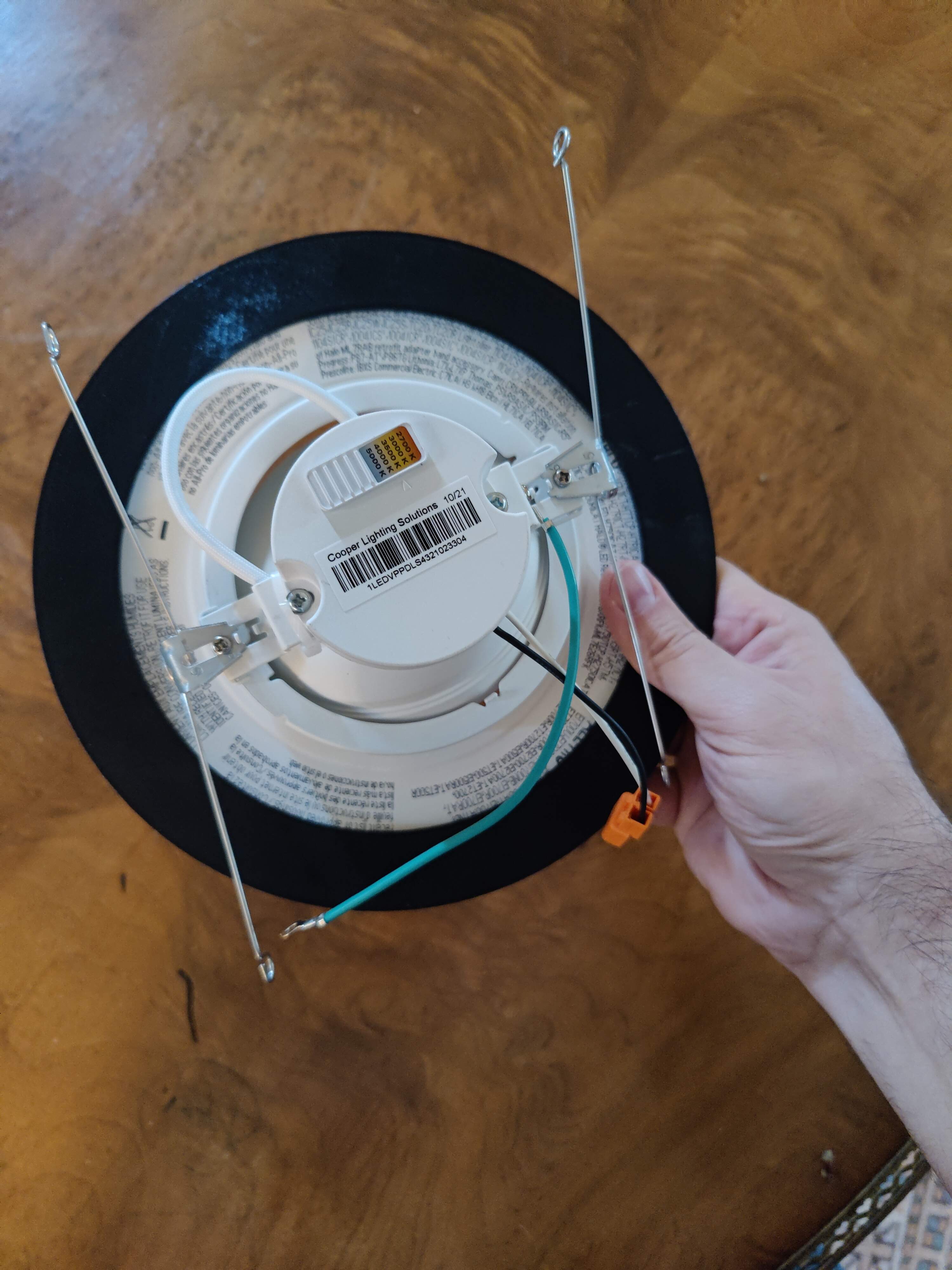 Recessed lighting trim adapter by blacksmithforlife Download free STL