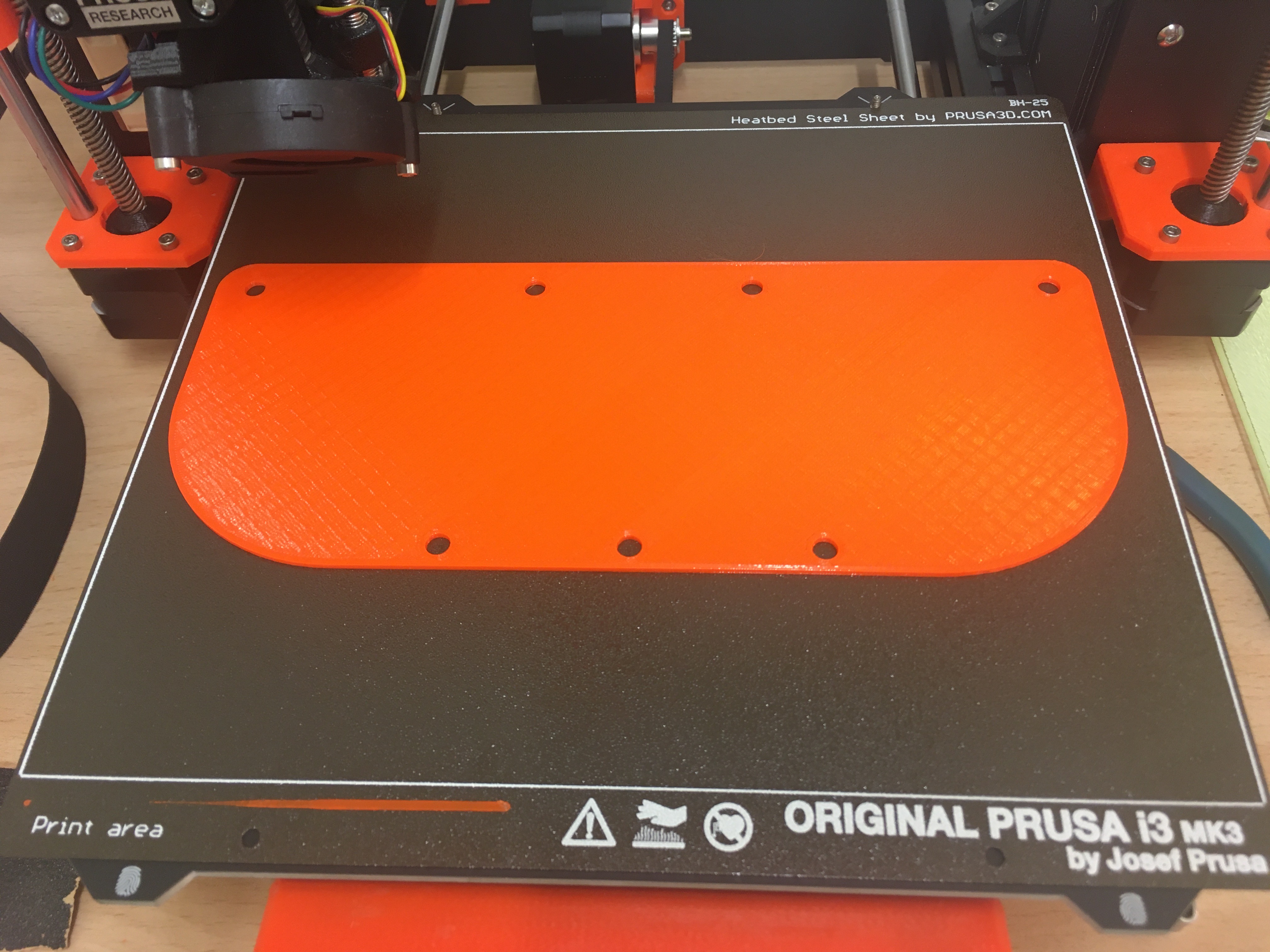 Prusa Covid-19 RC3 Face Shield Cutting Stencil