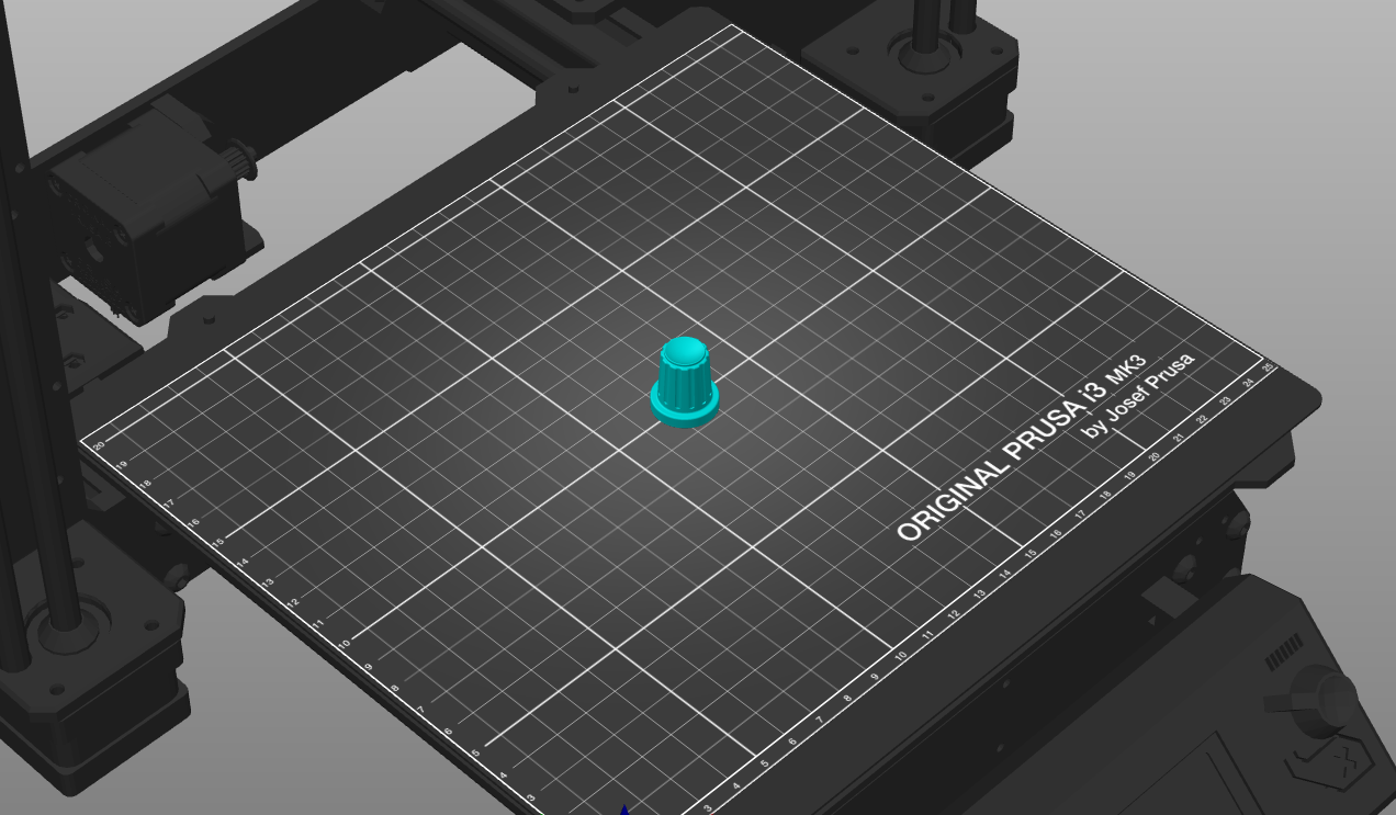 Prusa LCD Knob upgrade