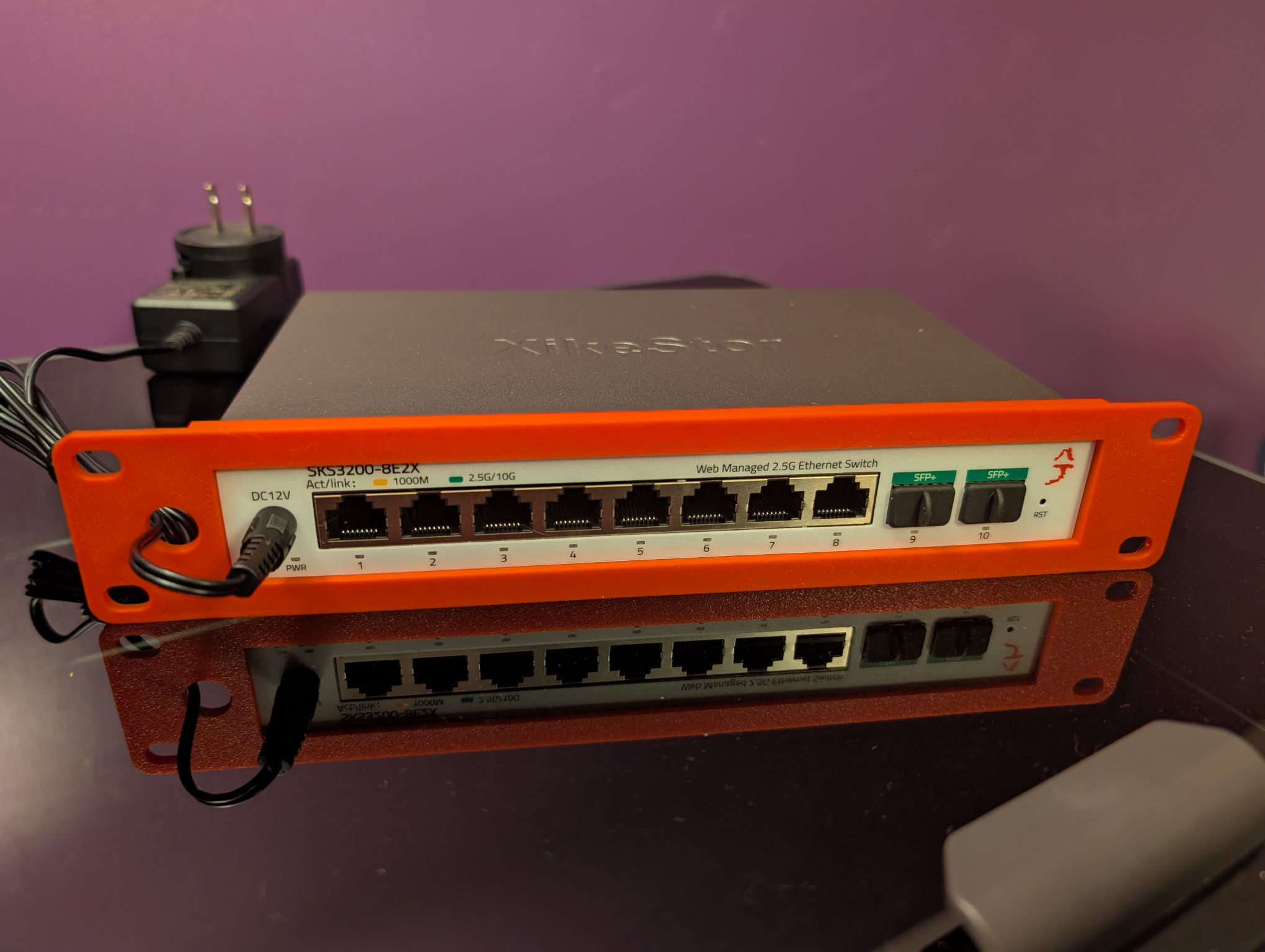 10 in rack mount for XikeStor Switch