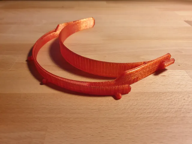 Prusa RC3 Face Shield Headband Remix