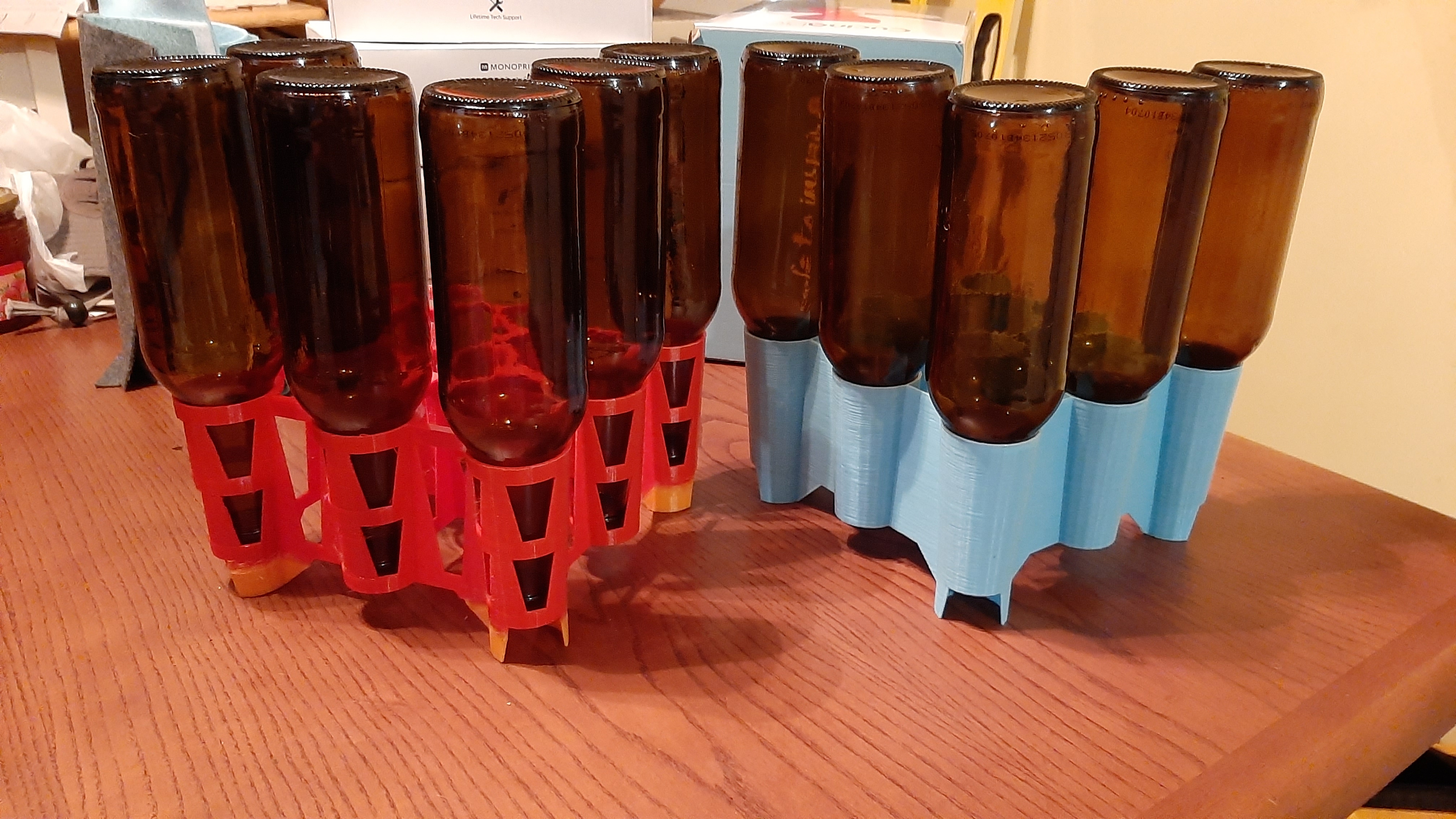 Beer Bottle Drying Rack