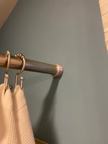 Simple Shower Rod Ends