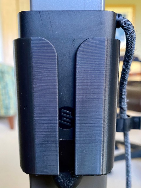 HP Laptop Charger Holder - Mount