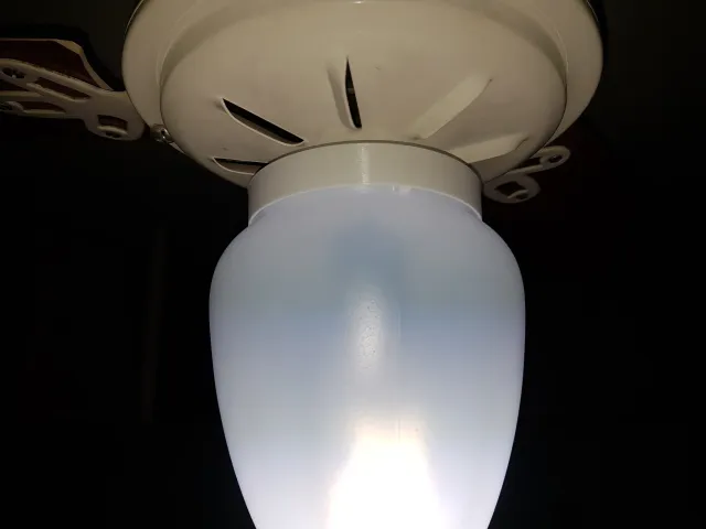 Ceiling fan fixture base