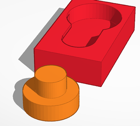 (PROTOTYPE) Place and slide holder prototype
