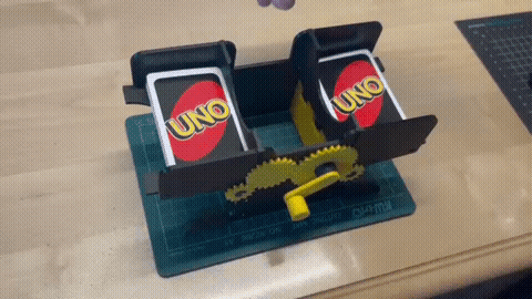 High friction washer - Playing Card Shuffler V3