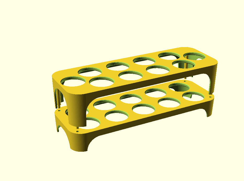 Expandable eggs holder