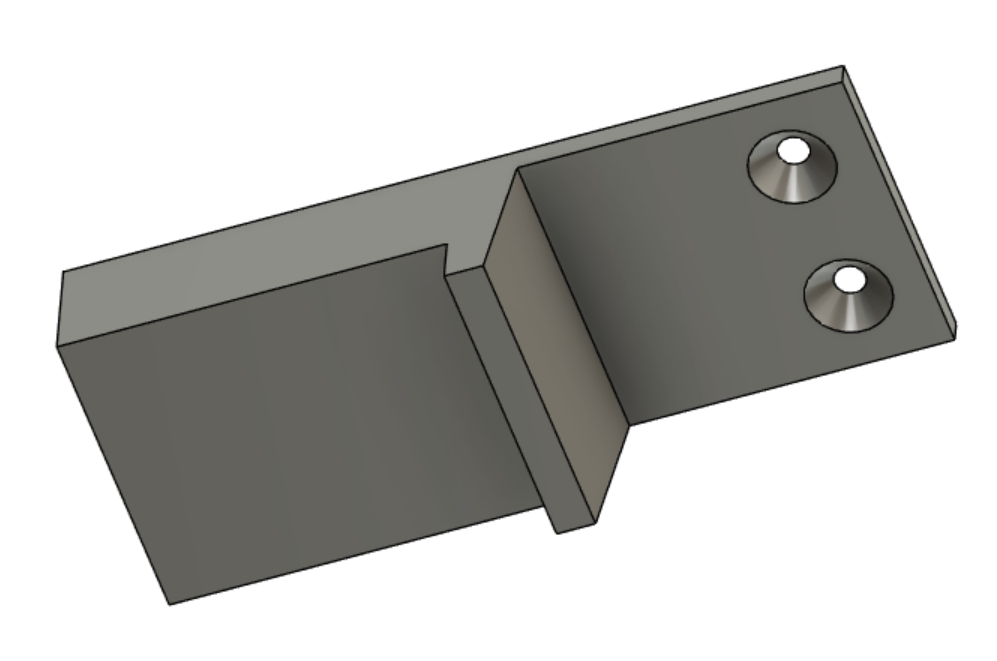 Dishwasher Support Bracket by mgreminger Download free STL model