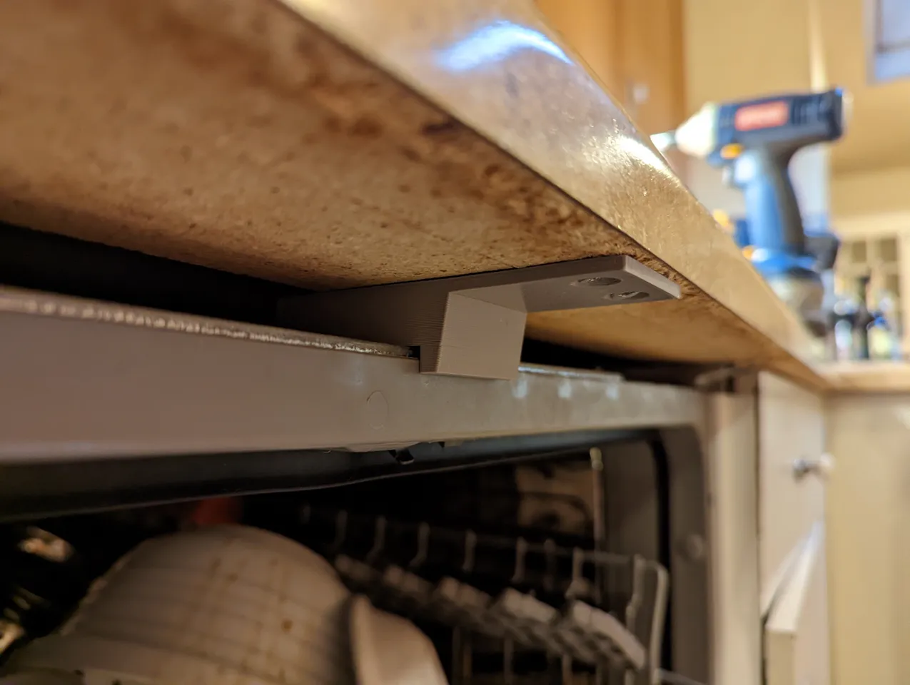 Dishwasher Support Bracket by mgreminger
