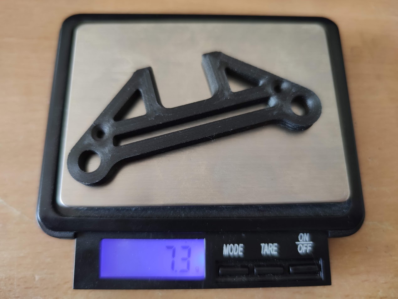 Serpent X20 bumper support