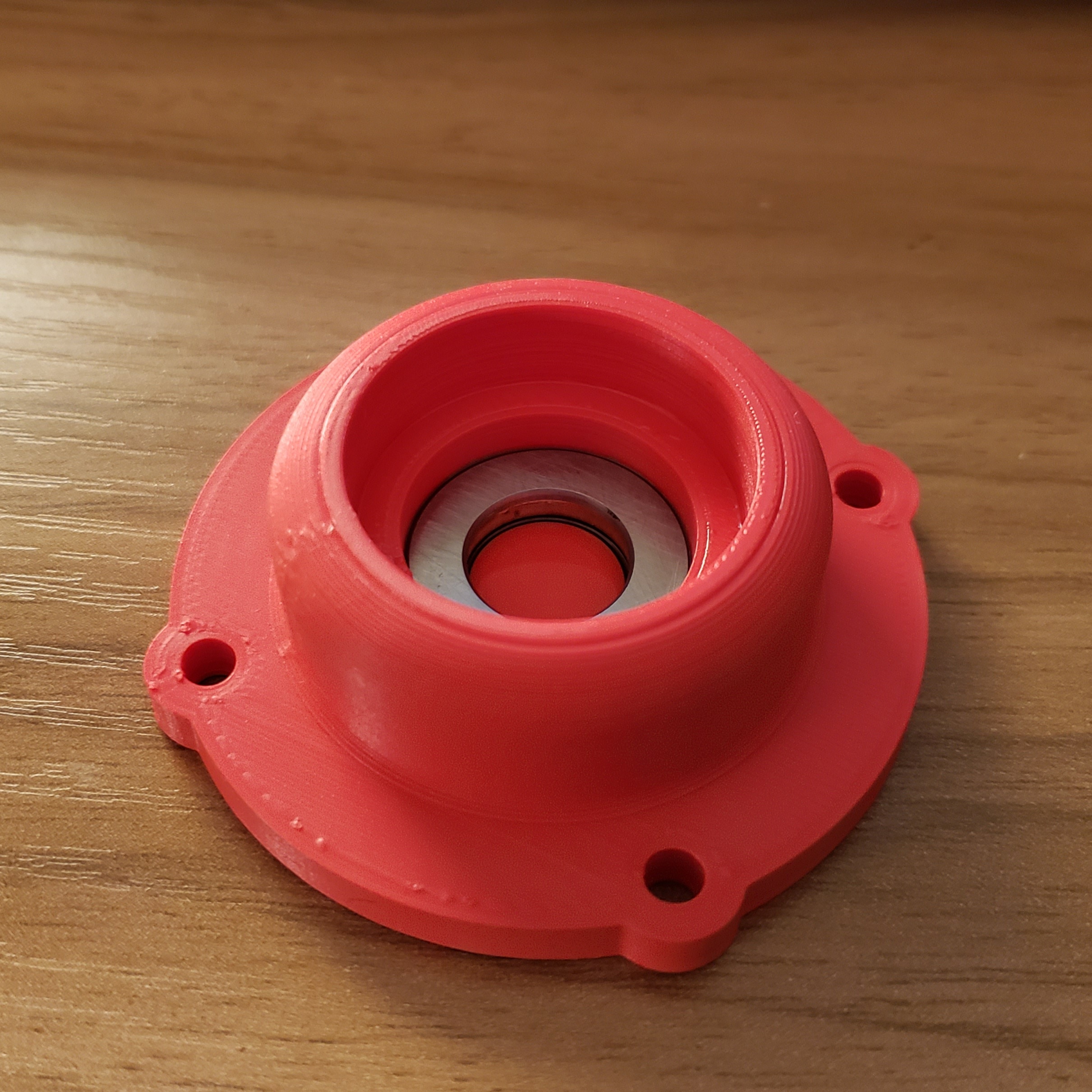 Ball Bearing Hub for Vertical 12mm Tube by Justin B Download free STL