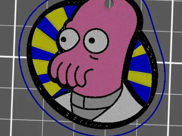 Llavero Zoidberg Futurama NO MMU
