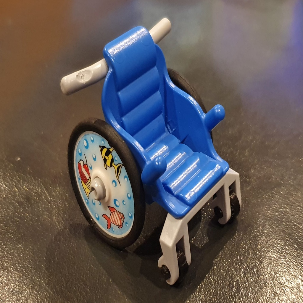 Playmobil Wheelchair Replacement Frontwheel By David Krammer