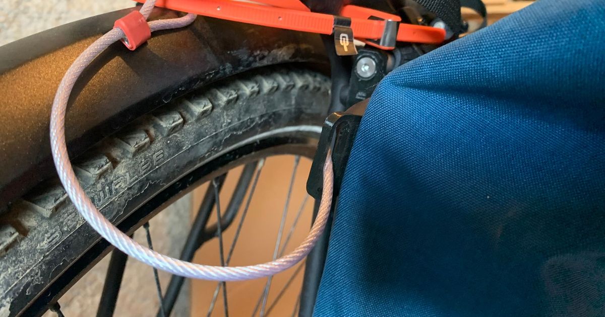 Ortlieb antitheft plastic clip QL2/QL2.1 by Slaig Download free STL