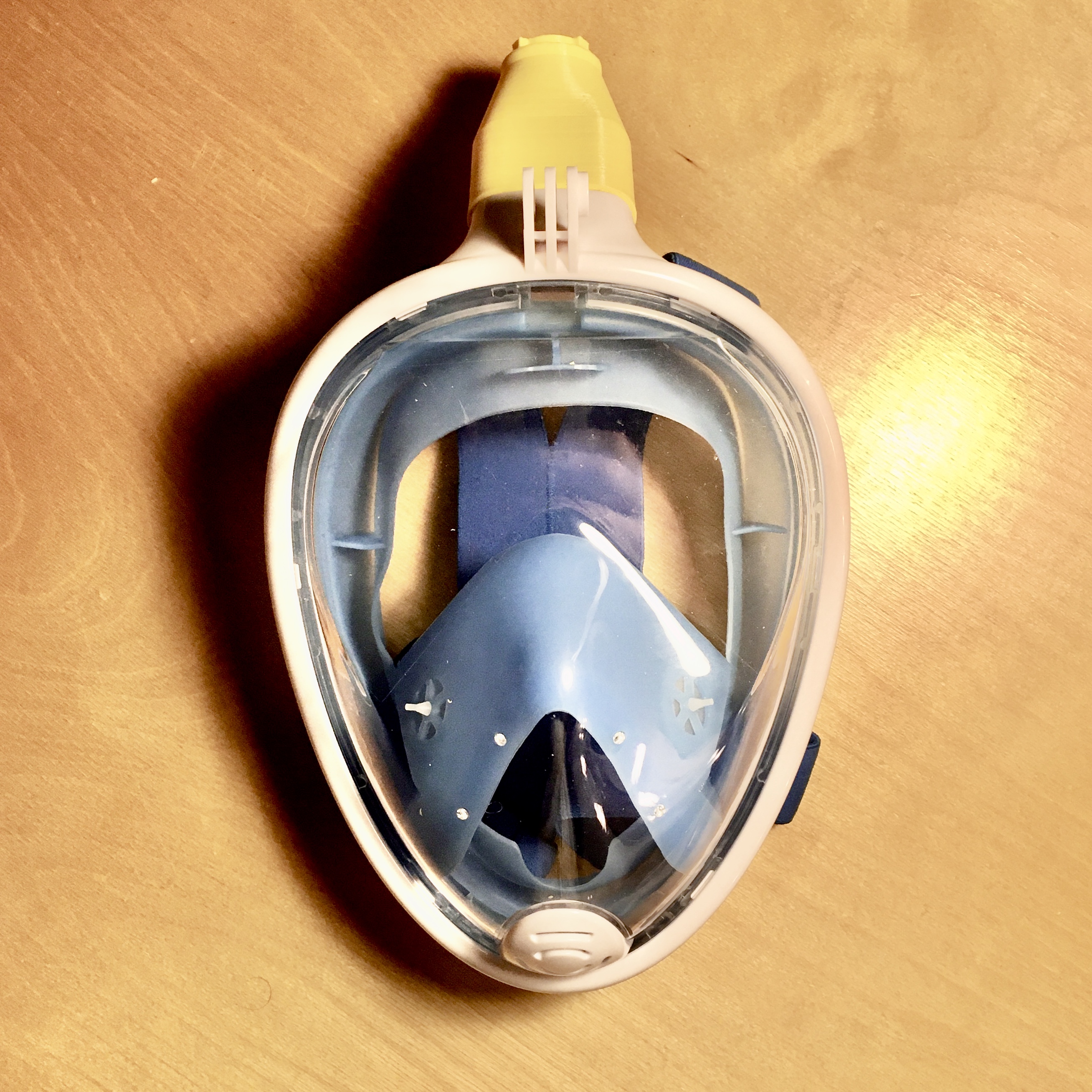 3M Adapter for Cheap Snorkel Mask Full Face by makerchad | Download ...