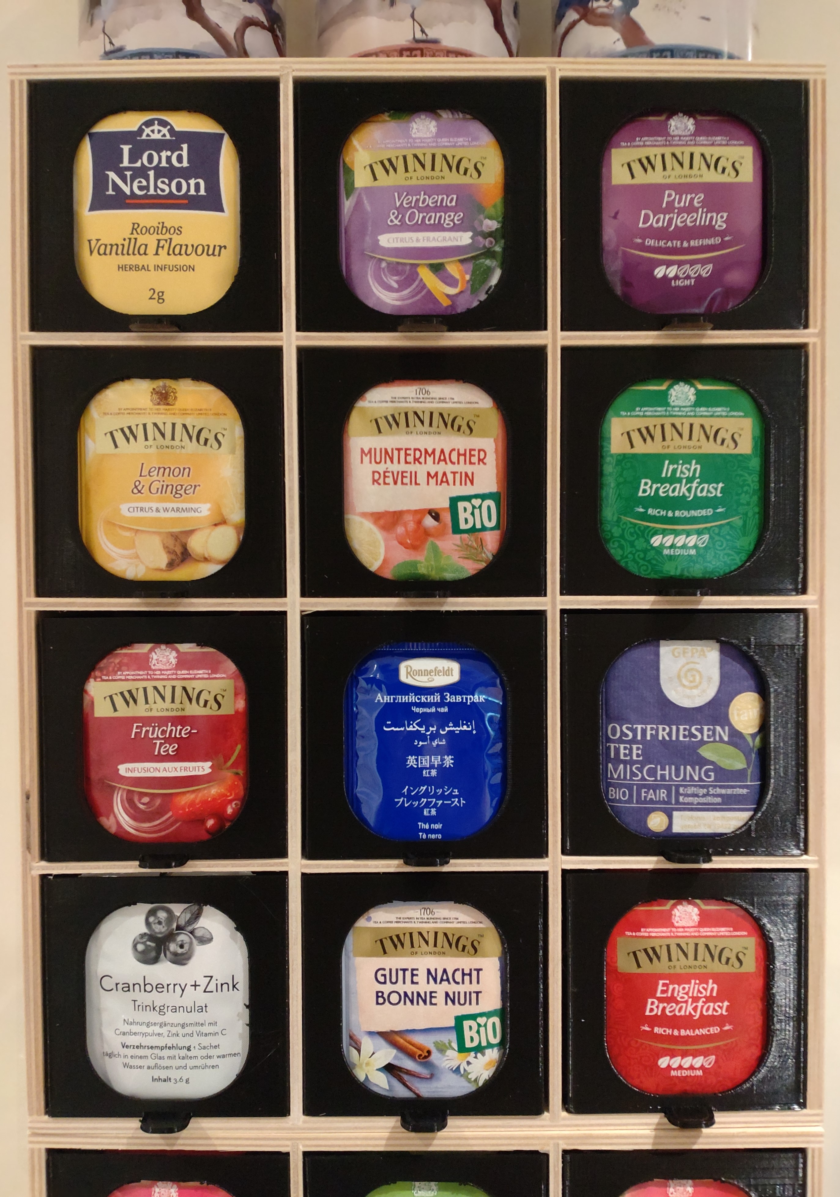 Teabag Drawers for IKEA MOPPE
