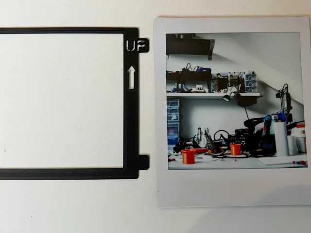 RB67 Mask for instax square back