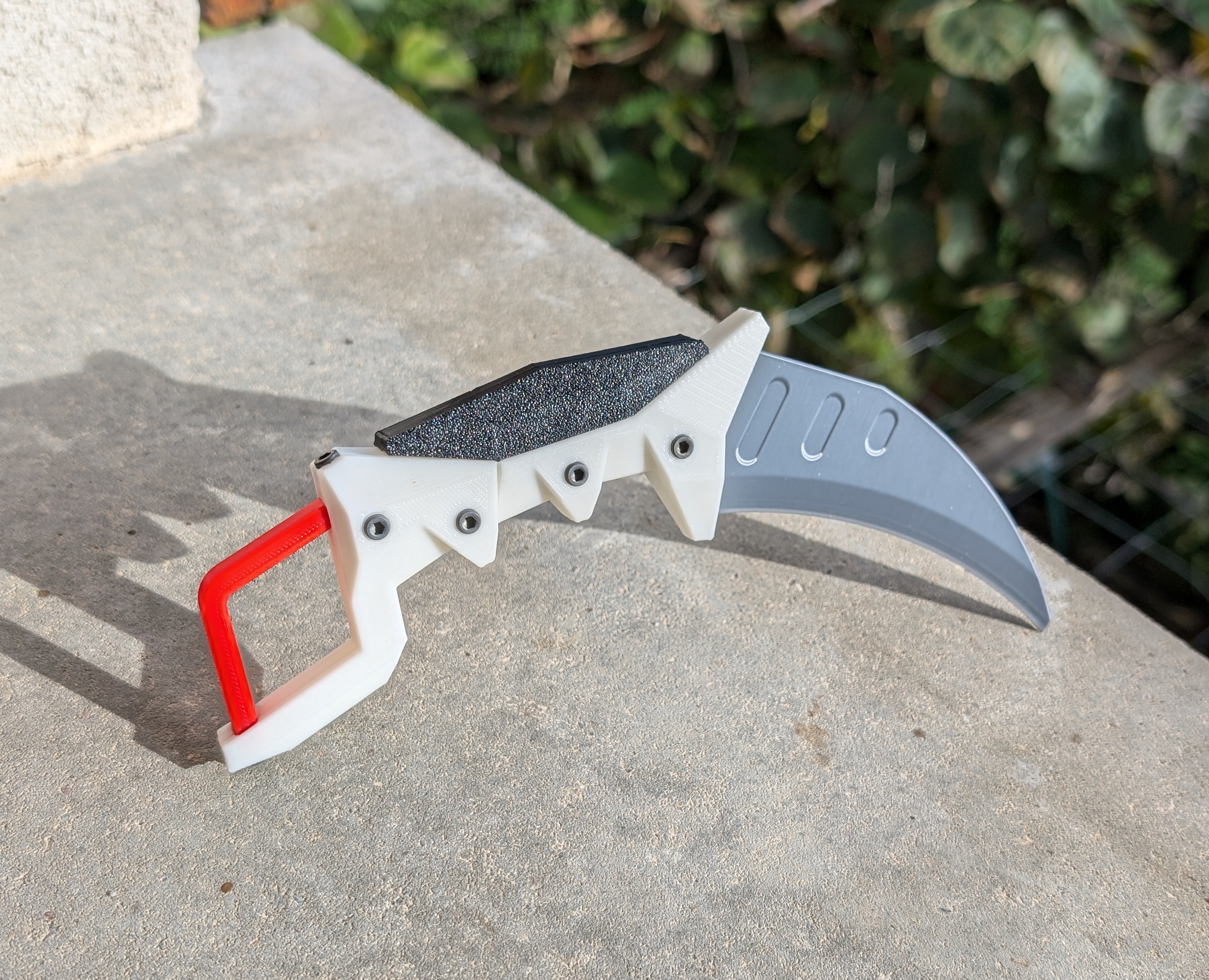 Cyber Karambit (no supports, no glue)