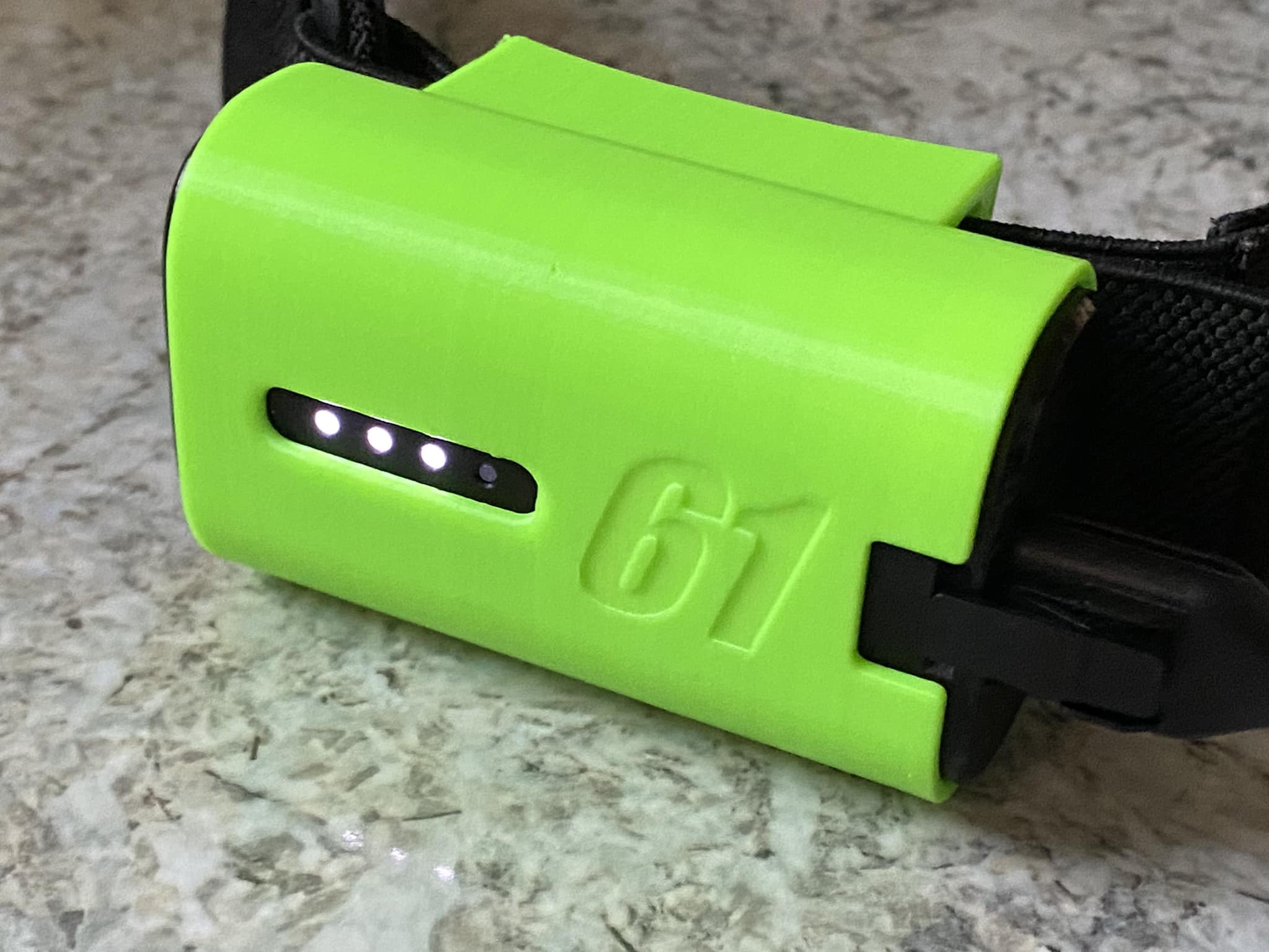 STL file DJI Goggles 2 Battery Mount 🥽・3D print object to download・Cults