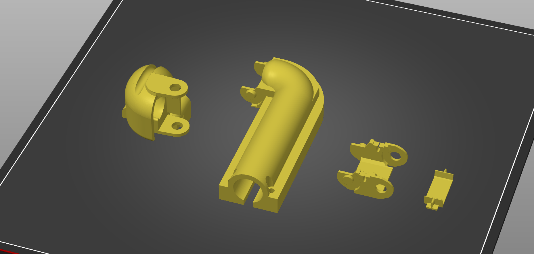 Drag Chain Link Ender 6 Brackets Included by 8uperm4n Download free STL model