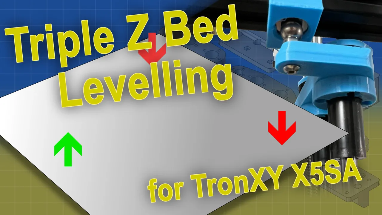 X5SA Three Motor Z Gantry (Big Plans Printer System Mod) by