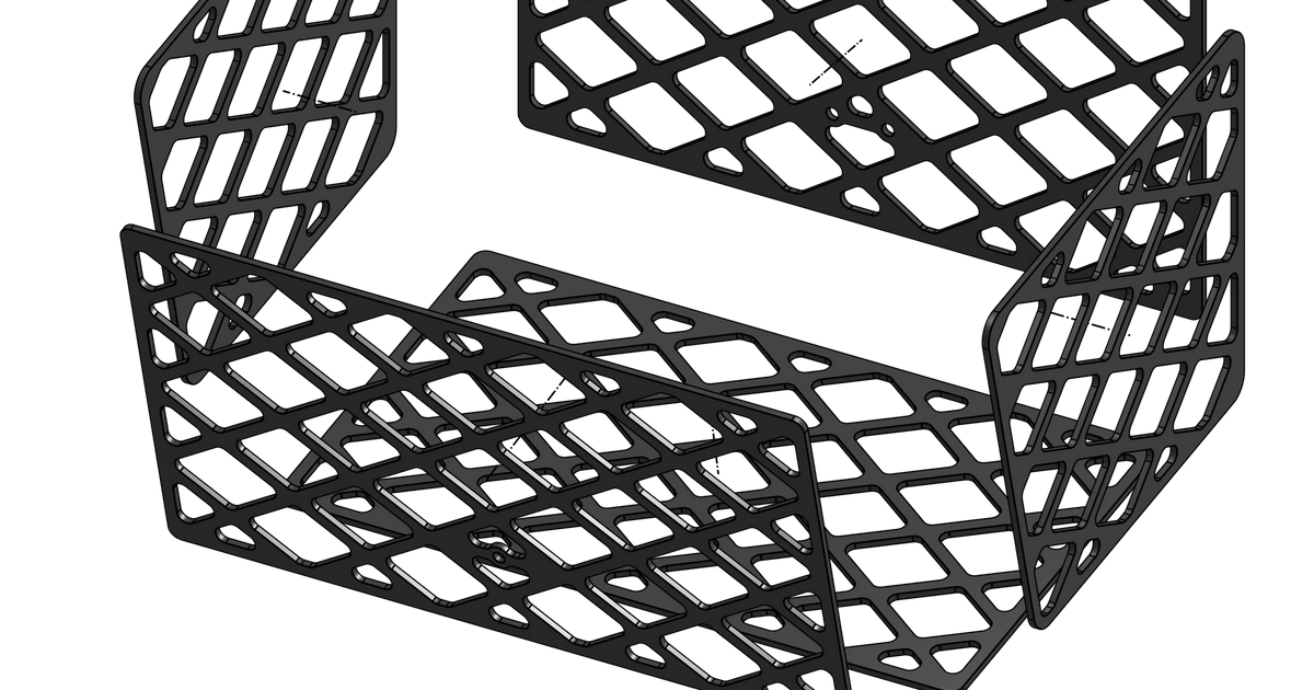 Bulletproof Bike Basket by Ben Stirling Download free STL model