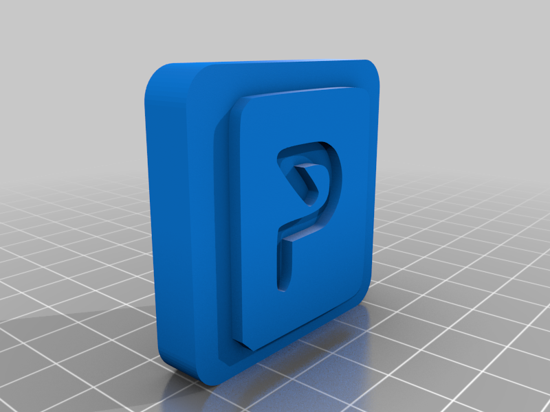 pakkkos P QR Code Cover by pakkko | Download free STL model ...